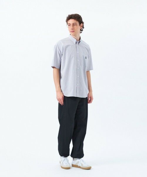 MACKINTOSH PHILOSOPHY(MENS) / マッキントッシュ フィロソフィー　メンズ シャツ・ブラウス | バッキンガムベア オーバーサイズボタンダウンシャツ モノトーンチェック | 詳細1