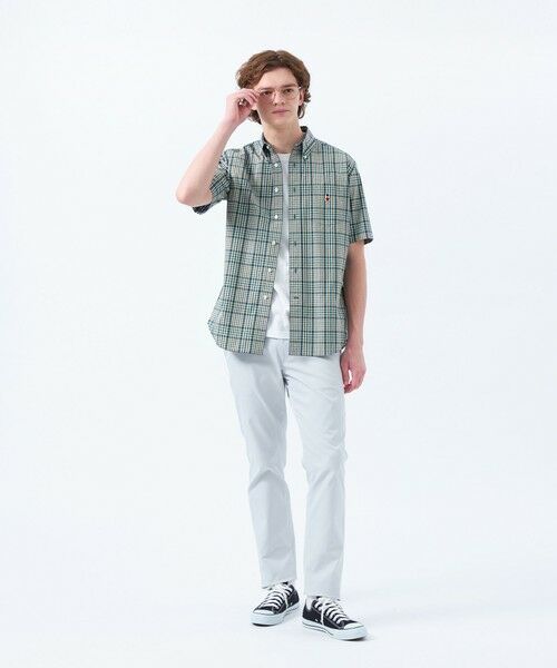 MACKINTOSH PHILOSOPHY(MENS) / マッキントッシュ フィロソフィー メンズ シャツ・ブラウス | バッキンガムベア 半袖ボタンダウンシャツ 柄バリエーション | 詳細4