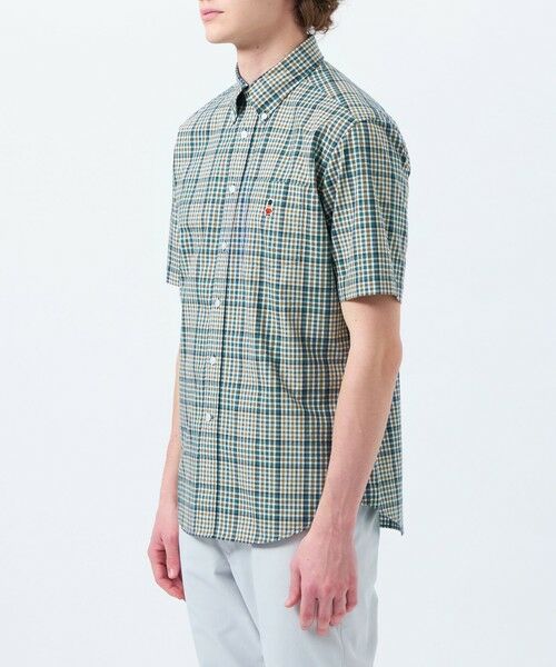 MACKINTOSH PHILOSOPHY(MENS) / マッキントッシュ フィロソフィー メンズ シャツ・ブラウス | バッキンガムベア 半袖ボタンダウンシャツ 柄バリエーション | 詳細6
