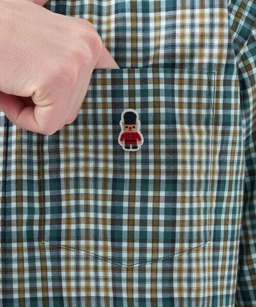 MACKINTOSH PHILOSOPHY(MENS) / マッキントッシュ フィロソフィー メンズ シャツ・ブラウス | バッキンガムベア 半袖ボタンダウンシャツ 柄バリエーション | 詳細8