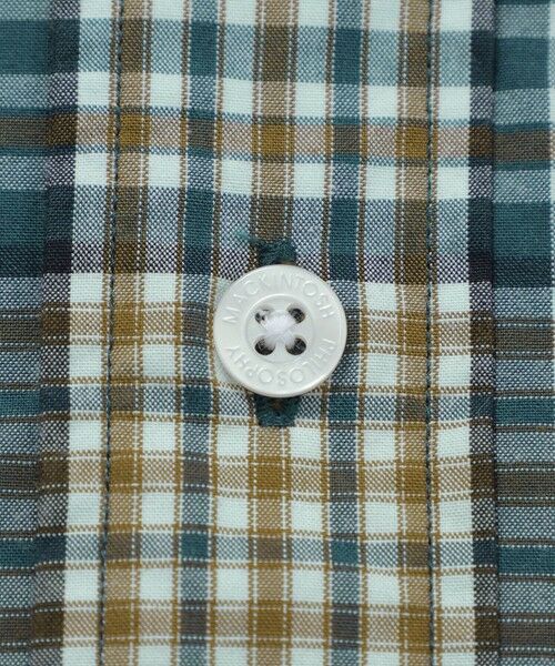 MACKINTOSH PHILOSOPHY(MENS) / マッキントッシュ フィロソフィー メンズ シャツ・ブラウス | バッキンガムベア 半袖ボタンダウンシャツ 柄バリエーション | 詳細10