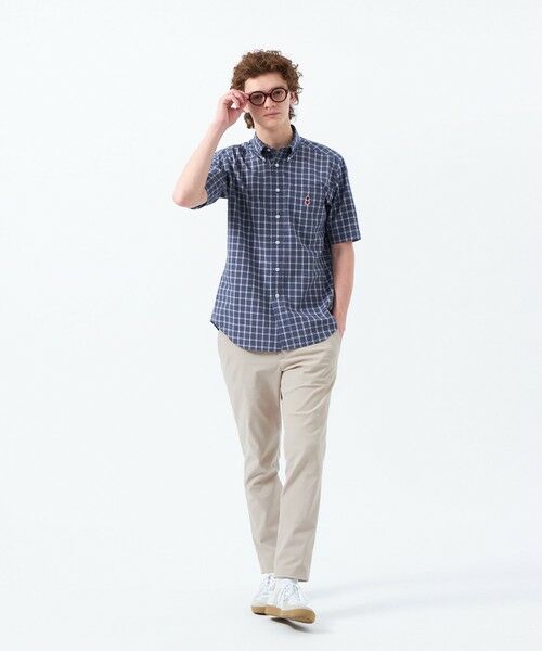 MACKINTOSH PHILOSOPHY(MENS) / マッキントッシュ フィロソフィー メンズ シャツ・ブラウス | バッキンガムベア 半袖ボタンダウンシャツ 柄バリエーション | 詳細2