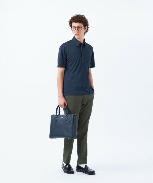 MACKINTOSH PHILOSOPHY(MENS) / マッキントッシュ フィロソフィー メンズ シャツ・ブラウス | トロッター 鹿の子ジャージー ボタンダウンポロ | 詳細3