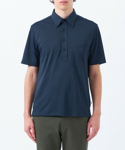 MACKINTOSH PHILOSOPHY(MENS) / マッキントッシュ フィロソフィー メンズ シャツ・ブラウス | トロッター 鹿の子ジャージー ボタンダウンポロ | 詳細4