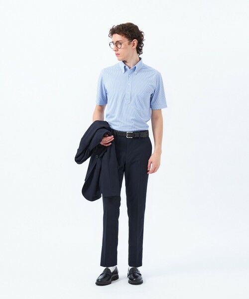 MACKINTOSH PHILOSOPHY(MENS) / マッキントッシュ フィロソフィー　メンズ シャツ・ブラウス | トロッター 鹿の子ジャージー プリント柄バリエーション ボタンダウンポロ | 詳細3