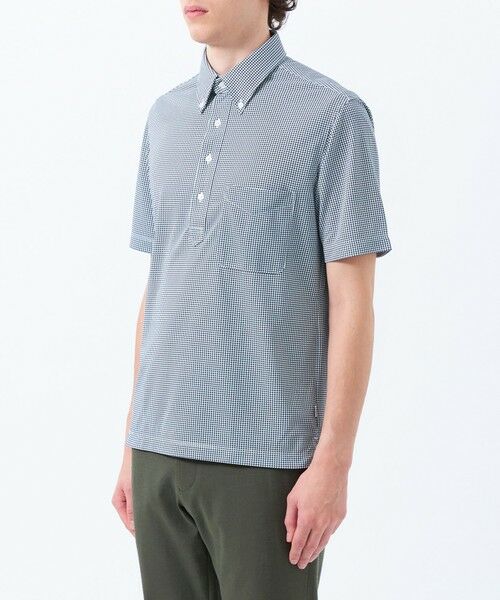 MACKINTOSH PHILOSOPHY(MENS) / マッキントッシュ フィロソフィー　メンズ シャツ・ブラウス | トロッター 鹿の子ジャージー プリント柄バリエーション ボタンダウンポロ | 詳細7