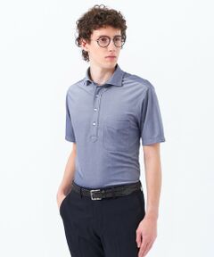 MACKINTOSH PHILOSOPHY(MENS) / マッキントッシュ フィロソフィー　メンズ シャツ・ブラウス | トロッター メランジ鹿の子 カッタウェイポロ