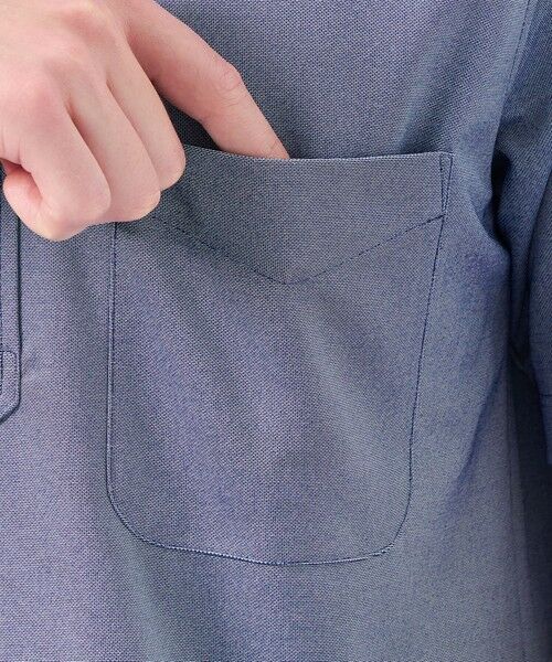 MACKINTOSH PHILOSOPHY(MENS) / マッキントッシュ フィロソフィー　メンズ シャツ・ブラウス | トロッター メランジ鹿の子 カッタウェイポロ | 詳細8