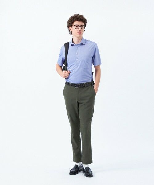 MACKINTOSH PHILOSOPHY(MENS) / マッキントッシュ フィロソフィー　メンズ シャツ・ブラウス | トロッター メランジ鹿の子 カッタウェイポロ | 詳細2