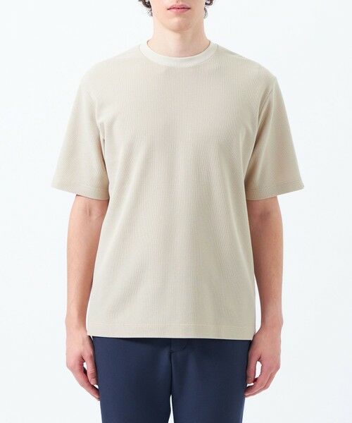MACKINTOSH PHILOSOPHY(MENS) / マッキントッシュ フィロソフィー　メンズ カットソー | ミニケーブル クルーネックTシャツ | 詳細4