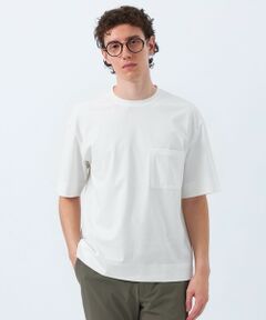 MACKINTOSH PHILOSOPHY(MENS) / マッキントッシュ フィロソフィー　メンズ カットソー | ドライフラットストレッチ クルーネック五分袖ポケT