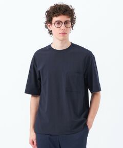 MACKINTOSH PHILOSOPHY(MENS) / マッキントッシュ フィロソフィー　メンズ カットソー | ドライフラットストレッチ クルーネック五分袖ポケT