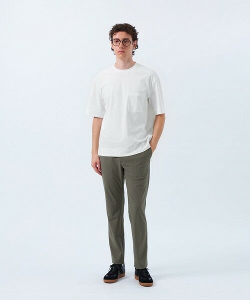 MACKINTOSH PHILOSOPHY(MENS) / マッキントッシュ フィロソフィー　メンズ カットソー | ドライフラットストレッチ クルーネック五分袖ポケT | 詳細1