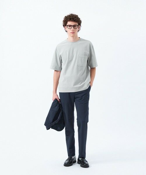 MACKINTOSH PHILOSOPHY(MENS) / マッキントッシュ フィロソフィー　メンズ カットソー | ドライフラットストレッチ クルーネック五分袖ポケT | 詳細2