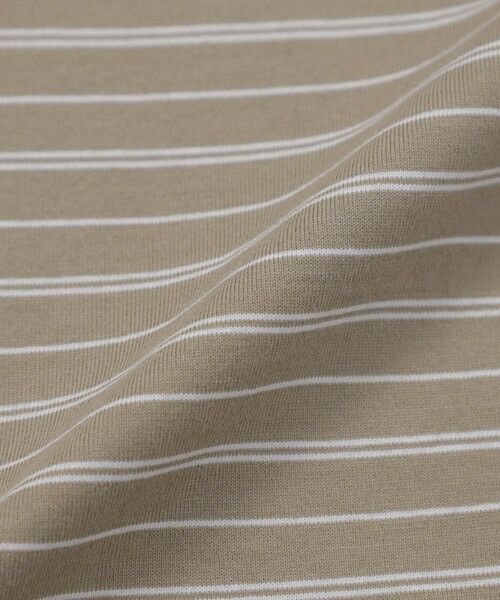 MACKINTOSH PHILOSOPHY(MENS) / マッキントッシュ フィロソフィー　メンズ カットソー | バッキンガムベア ランダムボーダー ワンポイントTシャツ | 詳細11