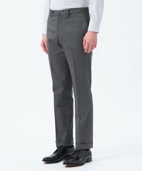 MACKINTOSH PHILOSOPHY(MENS) / マッキントッシュ フィロソフィー　メンズ その他パンツ | トロッター トラウザーズ #000（ナンバーゼロ）バーズアイストレッチ リサイクル | 詳細5