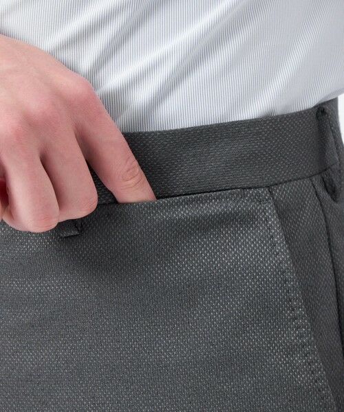 MACKINTOSH PHILOSOPHY(MENS) / マッキントッシュ フィロソフィー　メンズ その他パンツ | トロッター トラウザーズ #000（ナンバーゼロ）バーズアイストレッチ リサイクル | 詳細7