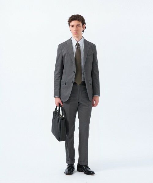 MACKINTOSH PHILOSOPHY(MENS) / マッキントッシュ フィロソフィー　メンズ その他パンツ | トロッター トラウザーズ #000（ナンバーゼロ）バーズアイストレッチ リサイクル | 詳細1