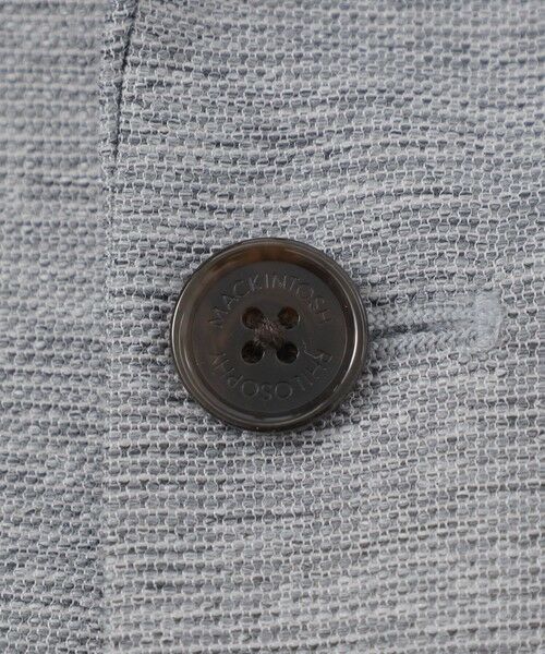 MACKINTOSH PHILOSOPHY(MENS) / マッキントッシュ フィロソフィー メンズ ノーカラージャケット | テーラードジャージージャケット 杢カラミストレッチ | 詳細9