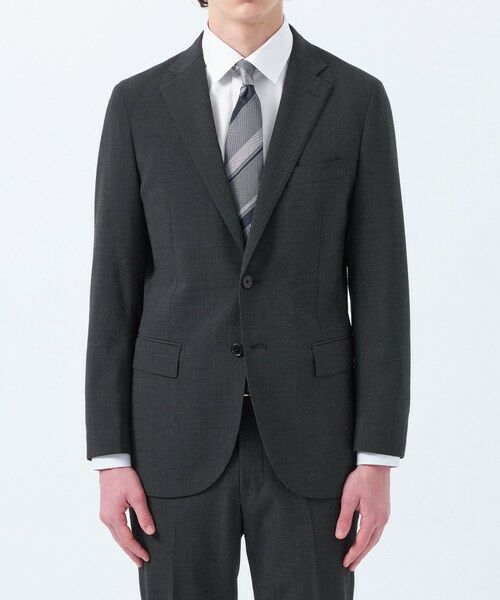 MACKINTOSH PHILOSOPHY(MENS) / マッキントッシュ フィロソフィー メンズ ノーカラージャケット | トロッター ジャケット#108 ウールサッカー | 詳細3