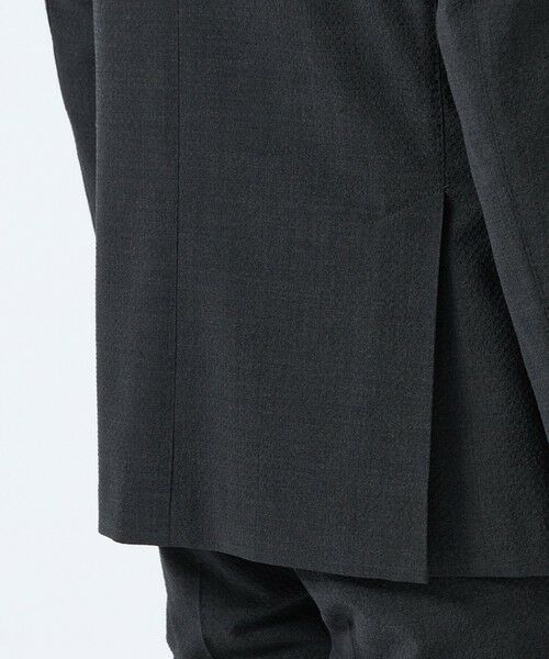 MACKINTOSH PHILOSOPHY(MENS) / マッキントッシュ フィロソフィー　メンズ ノーカラージャケット | トロッター ジャケット#108 ウールサッカー | 詳細8