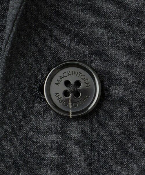 MACKINTOSH PHILOSOPHY(MENS) / マッキントッシュ フィロソフィー　メンズ ノーカラージャケット | トロッター ジャケット#108 ウールサッカー | 詳細9