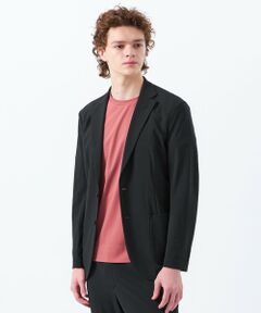 MACKINTOSH PHILOSOPHY(MENS) / マッキントッシュ フィロソフィー　メンズ ノーカラージャケット | ドライフラットストレッチ イージージャケット ドライフラットストレッチクロス