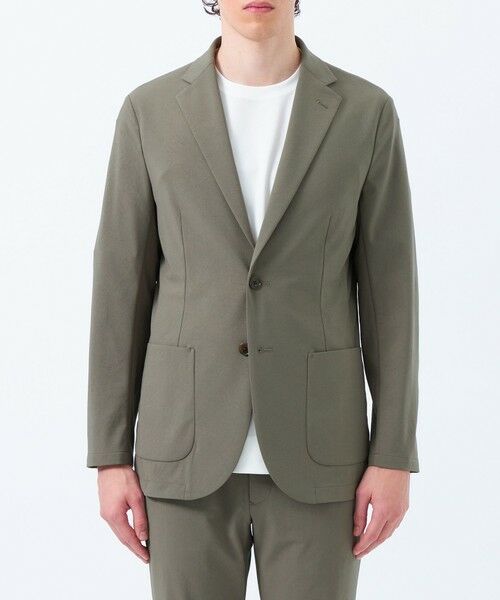 MACKINTOSH PHILOSOPHY(MENS) / マッキントッシュ フィロソフィー メンズ ノーカラージャケット | ドライフラットストレッチ イージージャケット ドライフラットストレッチクロス | 詳細5