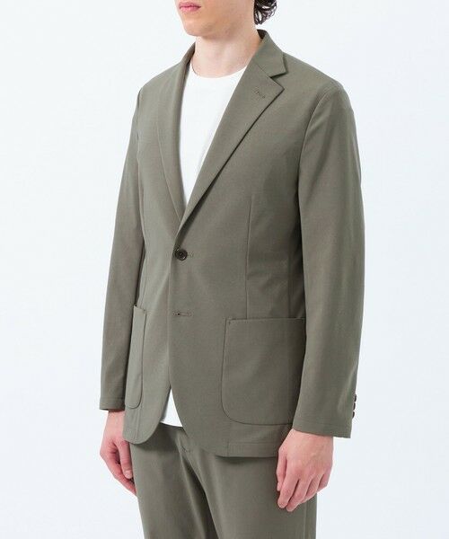 MACKINTOSH PHILOSOPHY(MENS) / マッキントッシュ フィロソフィー メンズ ノーカラージャケット | ドライフラットストレッチ イージージャケット ドライフラットストレッチクロス | 詳細6