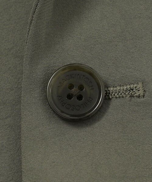 MACKINTOSH PHILOSOPHY(MENS) / マッキントッシュ フィロソフィー メンズ ノーカラージャケット | ドライフラットストレッチ イージージャケット ドライフラットストレッチクロス | 詳細9