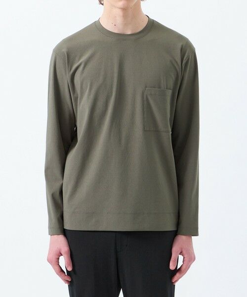 MACKINTOSH PHILOSOPHY(MENS) / マッキントッシュ フィロソフィー　メンズ カットソー | ドライフラットストレッチ クルーネックロンＴ ドライフラットストレッチクロス | 詳細5