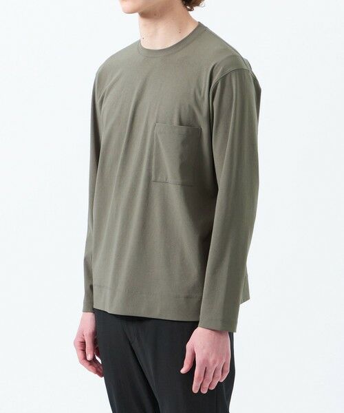 MACKINTOSH PHILOSOPHY(MENS) / マッキントッシュ フィロソフィー　メンズ カットソー | ドライフラットストレッチ クルーネックロンＴ ドライフラットストレッチクロス | 詳細6