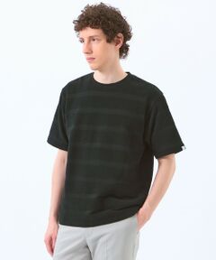 MACKINTOSH PHILOSOPHY(MENS) / マッキントッシュ フィロソフィー　メンズ カットソー | ポップコーンシャドーボーダー クルーネックTシャツ