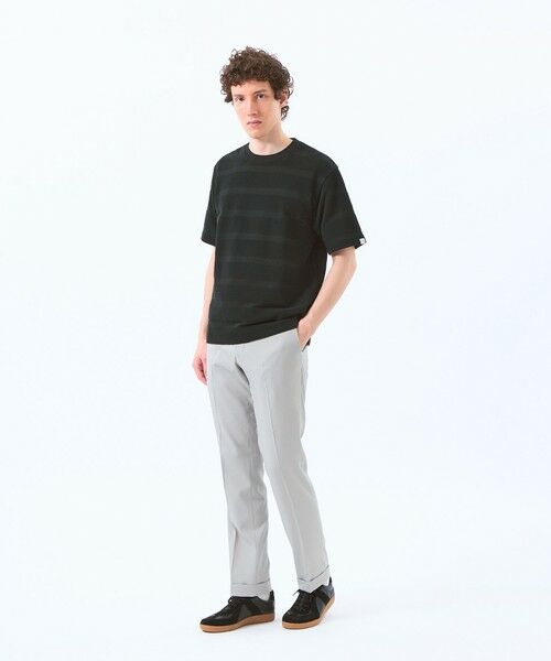 MACKINTOSH PHILOSOPHY(MENS) / マッキントッシュ フィロソフィー　メンズ カットソー | ポップコーンシャドーボーダー クルーネックTシャツ | 詳細3