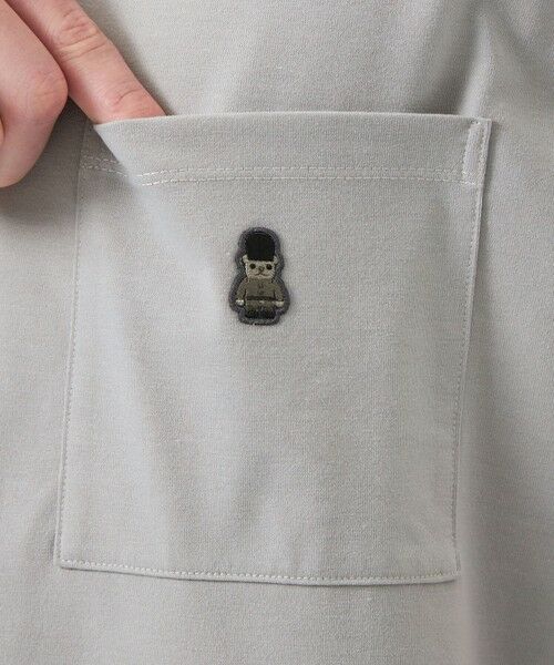 MACKINTOSH PHILOSOPHY(MENS) / マッキントッシュ フィロソフィー　メンズ カットソー | バッキンガムベア 度詰め天竺 スピンドルTシャツ | 詳細8