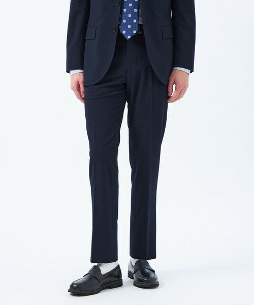 MACKINTOSH PHILOSOPHY(MENS) / マッキントッシュ フィロソフィー メンズ その他パンツ | トロッター トラウザーズ#108 ウールサッカー(ネイビー3)