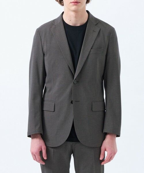 MACKINTOSH PHILOSOPHY(MENS) / マッキントッシュ フィロソフィー メンズ ノーカラージャケット | 【WEB&一部店舗】強撚トロピカル ジャケット | 詳細4