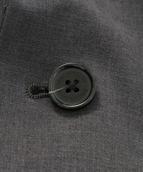 MACKINTOSH PHILOSOPHY(MENS) / マッキントッシュ フィロソフィー メンズ ノーカラージャケット | 【WEB&一部店舗】強撚トロピカル ジャケット | 詳細10