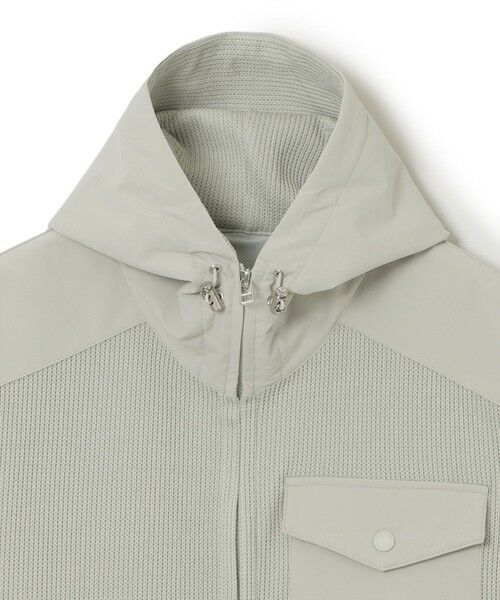 MACKINTOSH PHILOSOPHY(MENS) / マッキントッシュ フィロソフィー メンズ ブルゾン | クォーターゲージニット コンビパーカー | 詳細2