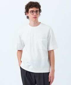 MACKINTOSH PHILOSOPHY(MENS) / マッキントッシュ フィロソフィー　メンズ カットソー | ベアスムース　五分袖ポケットTシャツ