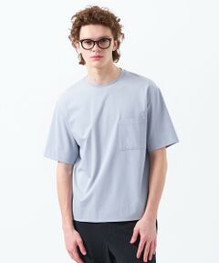 MACKINTOSH PHILOSOPHY(MENS) / マッキントッシュ フィロソフィー　メンズ カットソー | ベアスムース　五分袖ポケットTシャツ