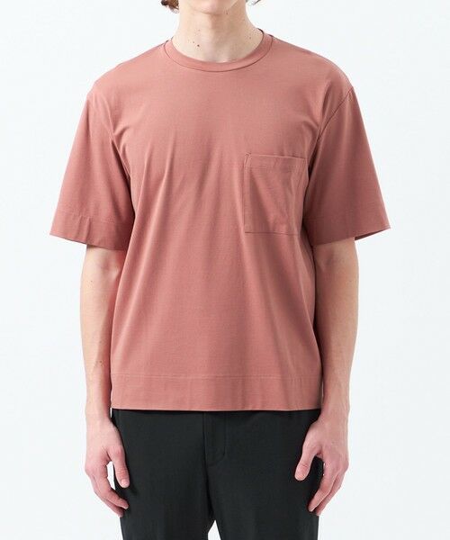 MACKINTOSH PHILOSOPHY(MENS) / マッキントッシュ フィロソフィー　メンズ カットソー | ベアスムース　五分袖ポケットTシャツ | 詳細5