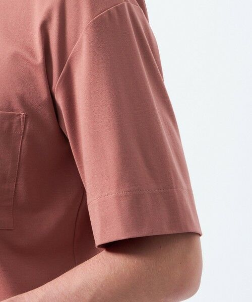 MACKINTOSH PHILOSOPHY(MENS) / マッキントッシュ フィロソフィー　メンズ カットソー | ベアスムース　五分袖ポケットTシャツ | 詳細9