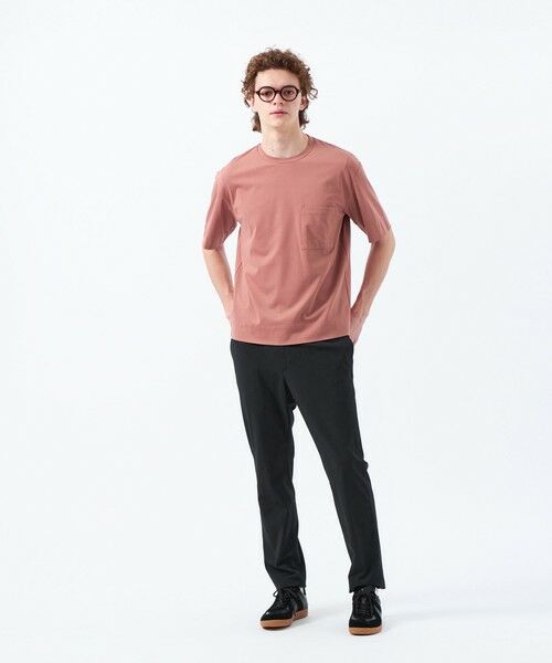 MACKINTOSH PHILOSOPHY(MENS) / マッキントッシュ フィロソフィー　メンズ カットソー | ベアスムース　五分袖ポケットTシャツ | 詳細2