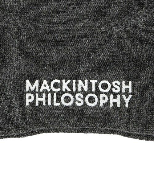MACKINTOSH PHILOSOPHY(MENS) / マッキントッシュ フィロソフィー　メンズ その他インナー・ルームウェア | コーギー フロント＆バックスタイルワンポイント カジュアルソックス | 詳細3