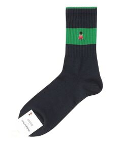 MACKINTOSH PHILOSOPHY(MENS) / マッキントッシュ フィロソフィー　メンズ その他インナー・ルームウェア | ライン×バッキンガムベアワンポイント  カジュアルソックス