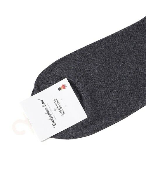 MACKINTOSH PHILOSOPHY(MENS) / マッキントッシュ フィロソフィー　メンズ その他インナー・ルームウェア | ライン×バッキンガムベアワンポイント  カジュアルソックス | 詳細5