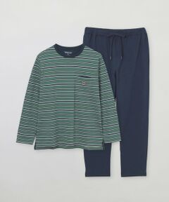 MACKINTOSH PHILOSOPHY(MENS) / マッキントッシュ フィロソフィー　メンズ その他小物 | 【WEB限定】天竺ボーダー＆無地パンツ パジャマ