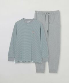 MACKINTOSH PHILOSOPHY(MENS) / マッキントッシュ フィロソフィー　メンズ その他小物 | 【WEB限定】天竺細ボーダー＆無地　パジャマ