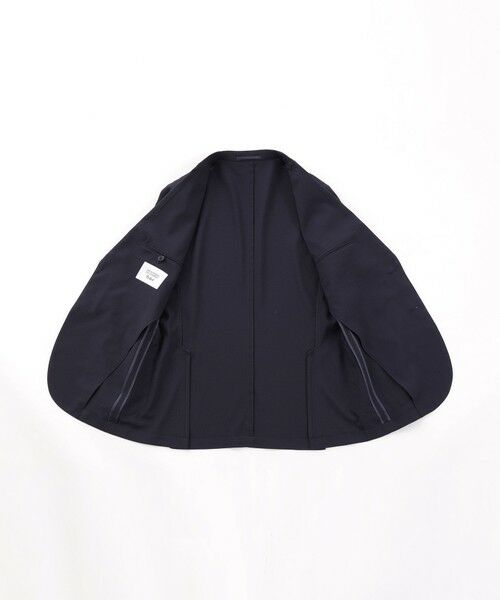 MACKINTOSH PHILOSOPHY(MENS) / マッキントッシュ フィロソフィー　メンズ ノーカラージャケット | トロッター ウルトラライト ジャケット ナローサッカーストライプ | 詳細10